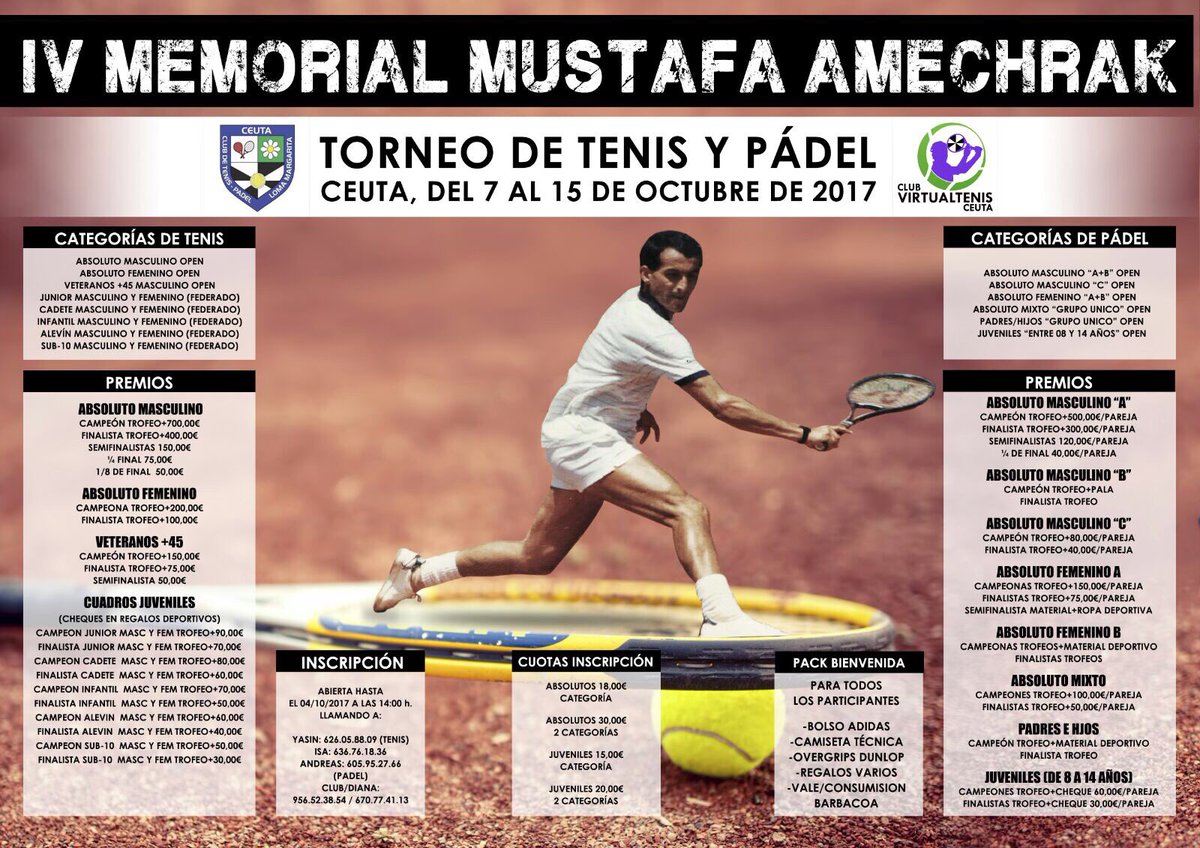 Doble competición para homenajear a un grande. No lo dejes para el último día