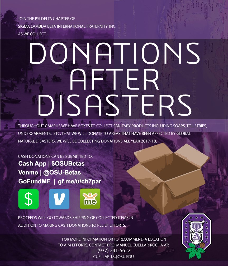 OSUBetas's tweet photo. Drop off boxes are in the main lobby of Hale Center and the Multicultural Center located in the Ohio Union. https://t.co/7zOFiwQHz4