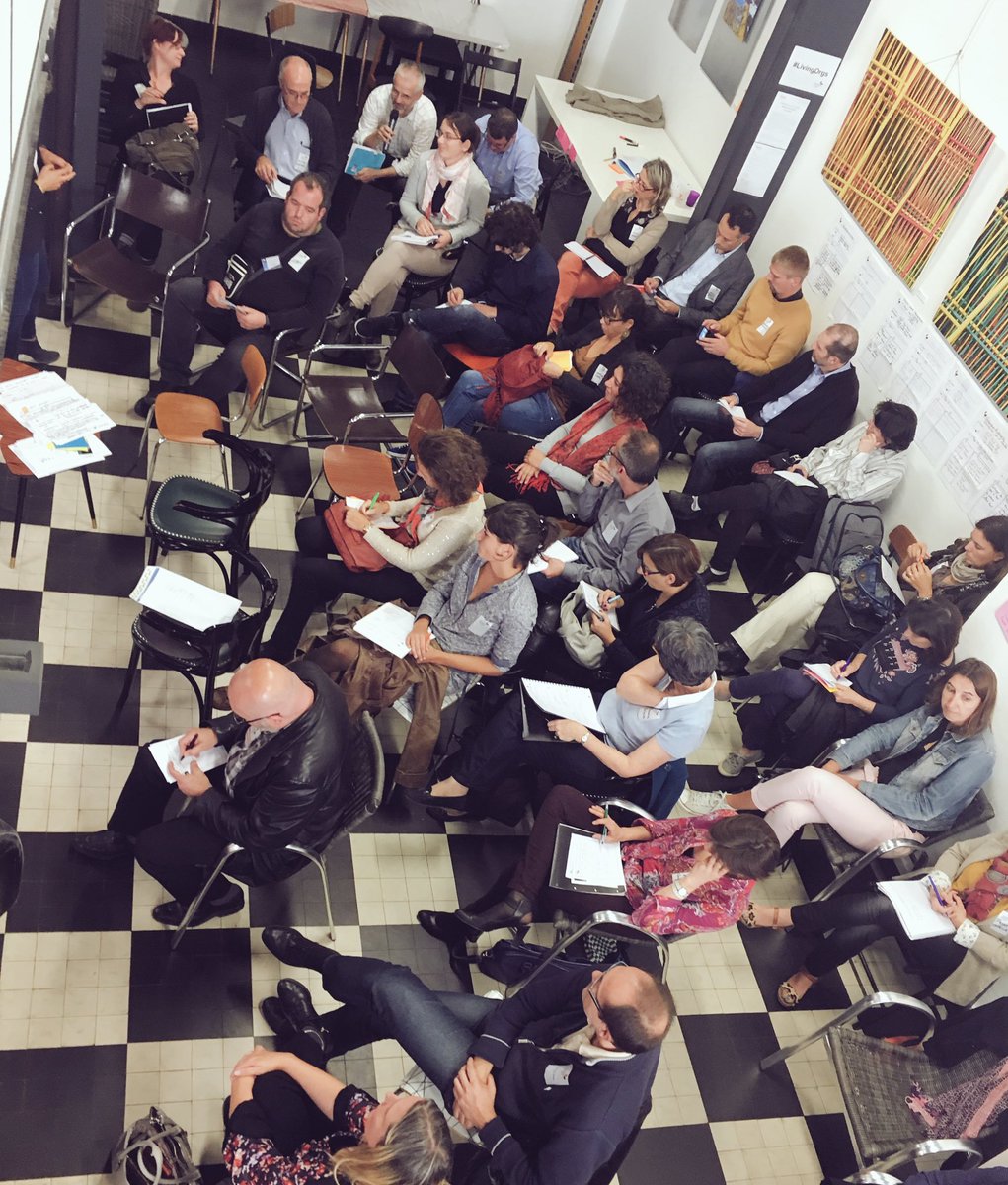 Et pour terminer, chaque participant propose une idée qu'il va mettre en œuvre dès demain 👍 #LivingOrgs