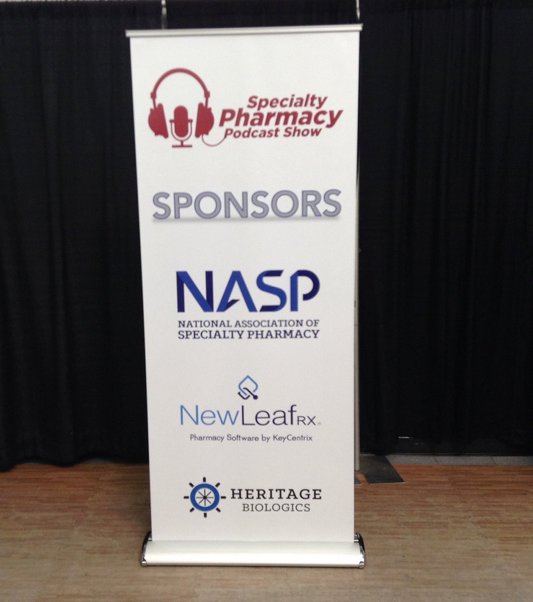 RxPR25's tweet photo. @SpecialtyRxShow recording live @ #NASP2017 @Rx_Specialty Annual Conference - thanks to our sponsors @KeyCentrix &amp; @HBiologics https://t.co/0z0M4Nx4sA