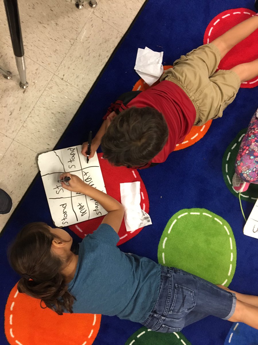 OHT_Flores_2nd's tweet photo. Sight word tic-tac-toe with Open Court Reading words @NISDOHT @MHEducation #OHTInspired https://t.co/4lxgcjxK6Y