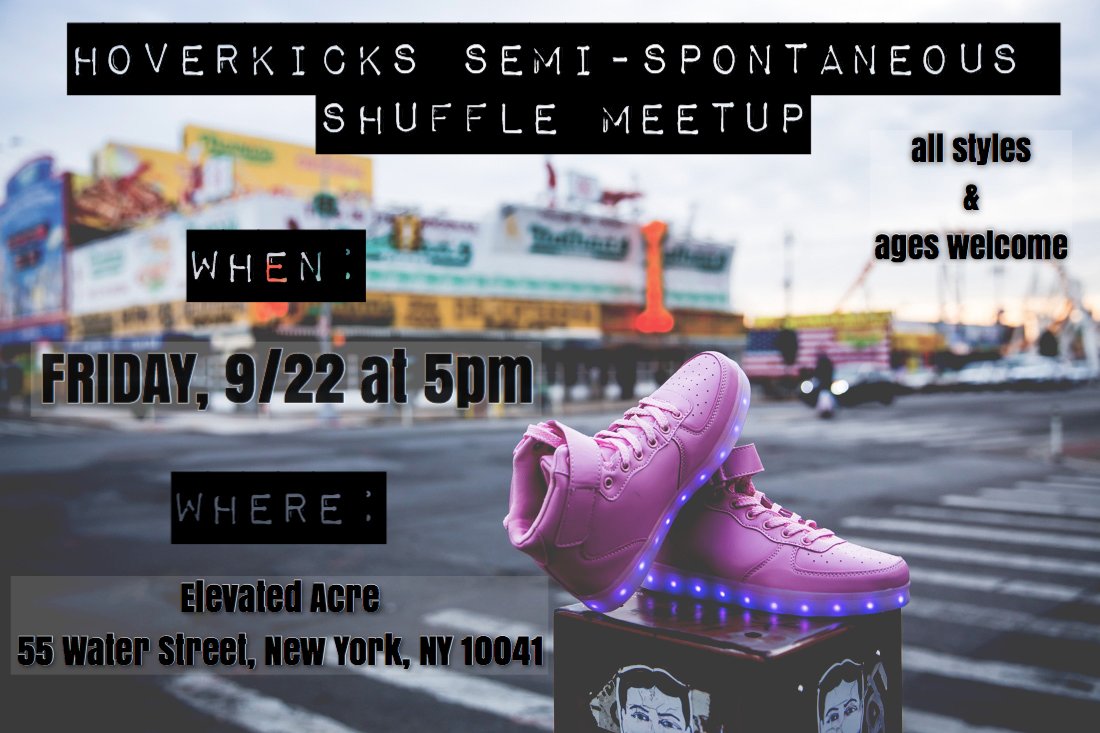 hover_kicks's tweet image. Another shuffle meetup? Yes pls. Join us TOMORROW at 5PM for good vibes to kick off the weekend w/ special guest Evo from @HousewarmersUK 🇬🇧