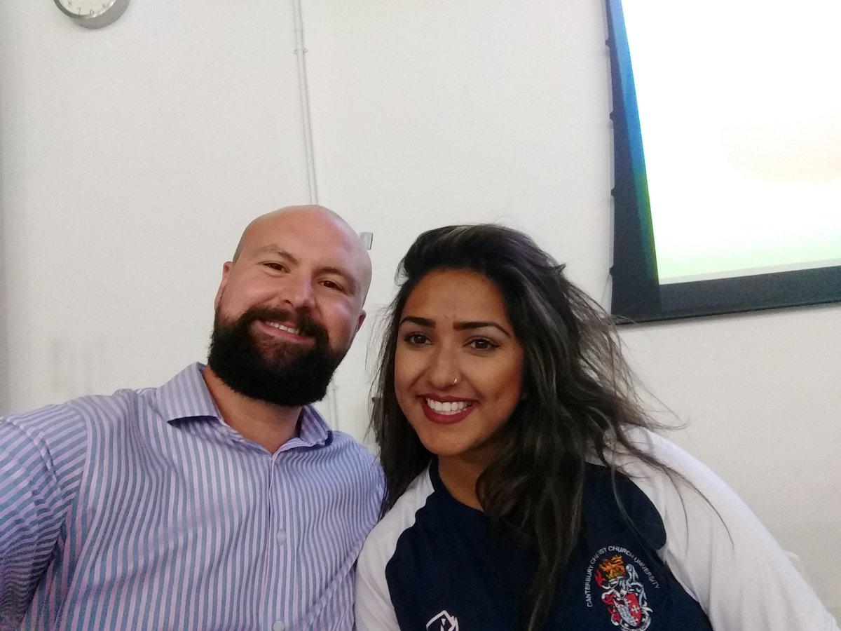 Loved co-hosting the Get Started sessions with the amazing @beebs_x <a href="/CanterburyCCUni/">Canterbury Christ Church University</a> #hellochristchurch
