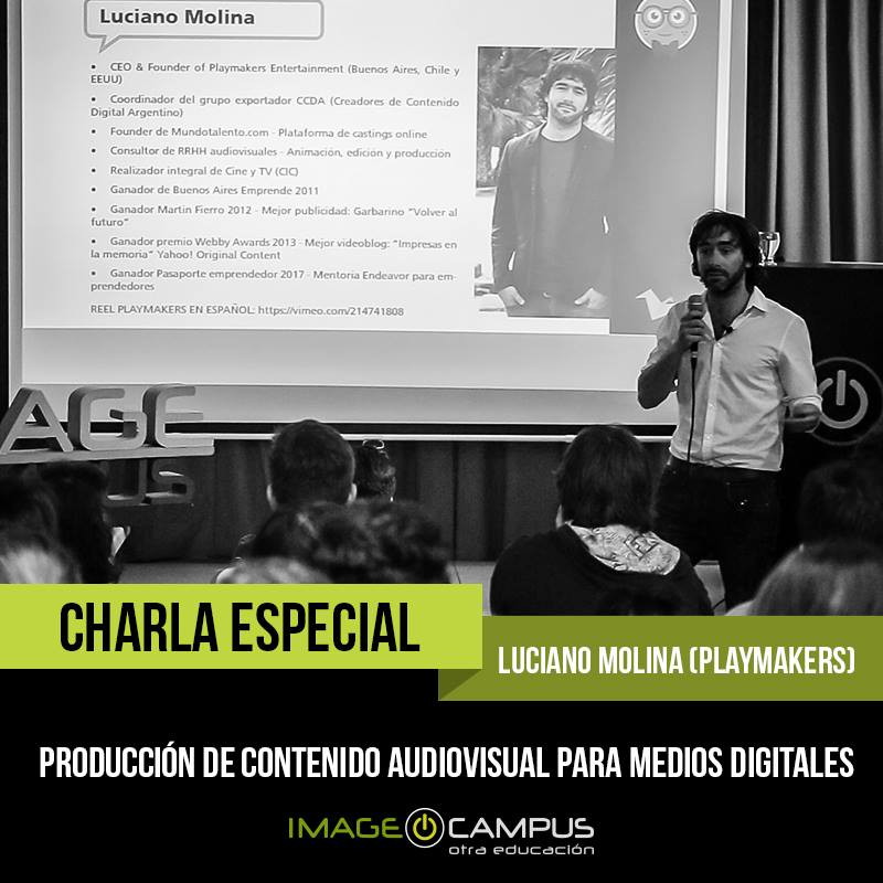 ImageCampus's tweet photo. #CharlasEspeciales #CEPPIC #ConociendoLaIndustria
El sábado pasado vino Luciano Molina de PlayMakers.
¿Qué les pareció la charla? https://t.co/0ijLLsVMwK