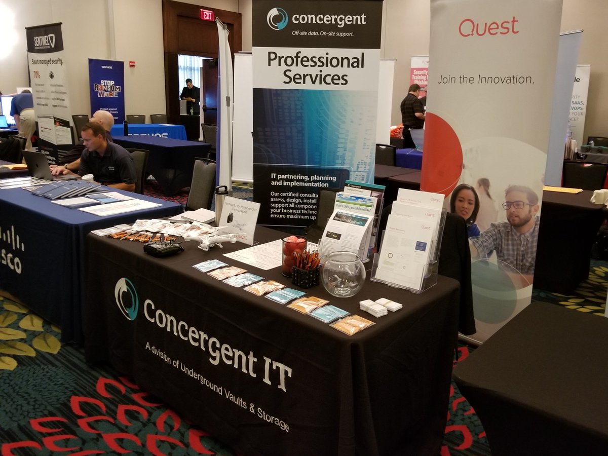 UVSTechnology's tweet photo. Be sure to see us and @Quest at @DataConnectors today in Overland Park, KS! Enter for your chance to win a drone! #DCKC https://t.co/qZaTt4l3ss