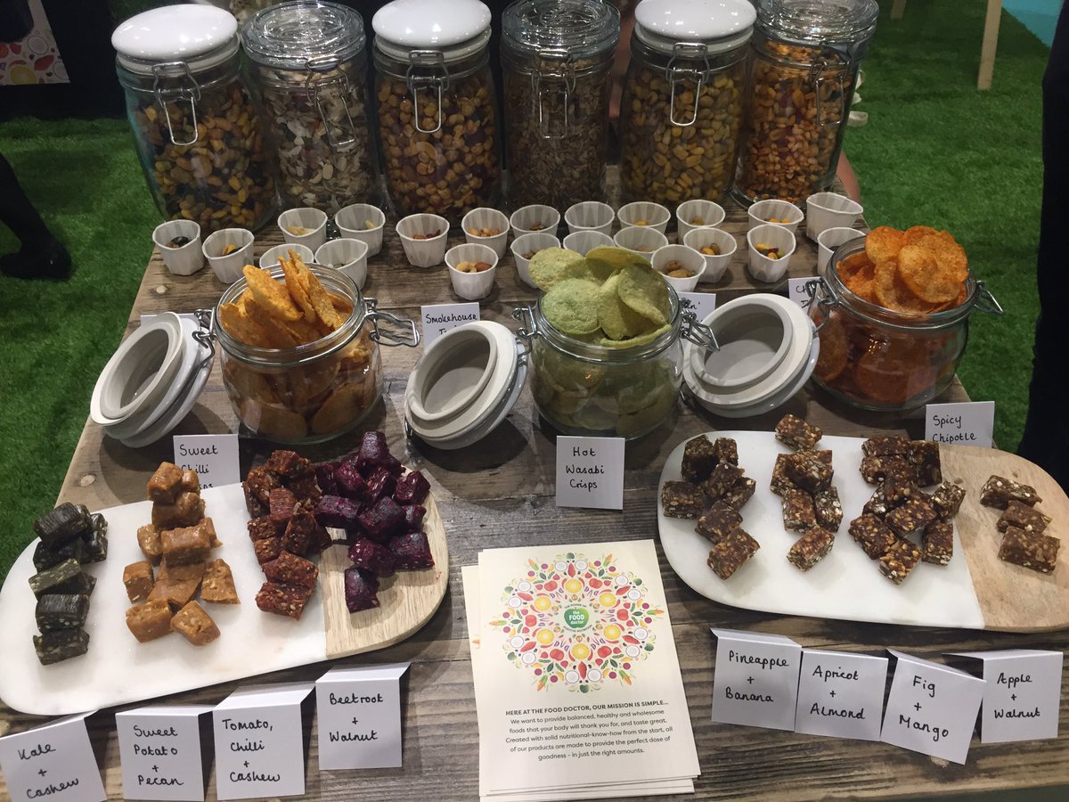 Very proud of my artwork <a href="/lunchexhibition/">lunch! 2024 - 18 & 19 Sept 2024</a> <a href="/FoodDoctorUK/">FoodDoctorUK</a> 's stand! Keeping it on-brand <a href="/JellybeanAgency/">jellybean</a> 😉 #Lunch17