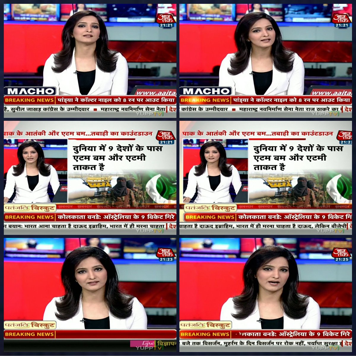 ItsChintann's tweet photo. @MinakshiKandwal Soooo Happy To See You In #ख़बरदार Meenakshi...😊👍👍 #PrimeTimeAnchor #9PMShow https://t.co/LUtLpvGf0c