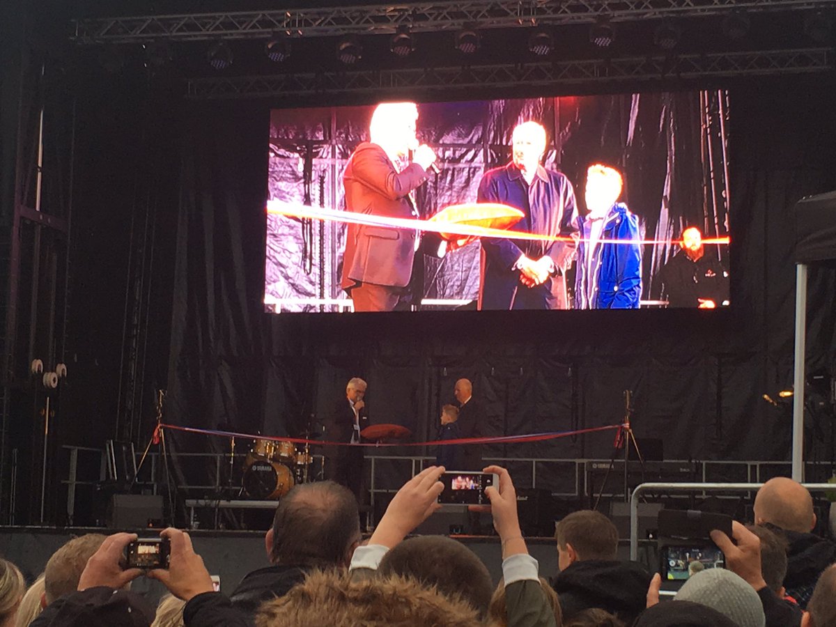 JWinggren's tweet image. The King is cutting the ribbon and start the #W4Pnextgeneration  project #almiinvest