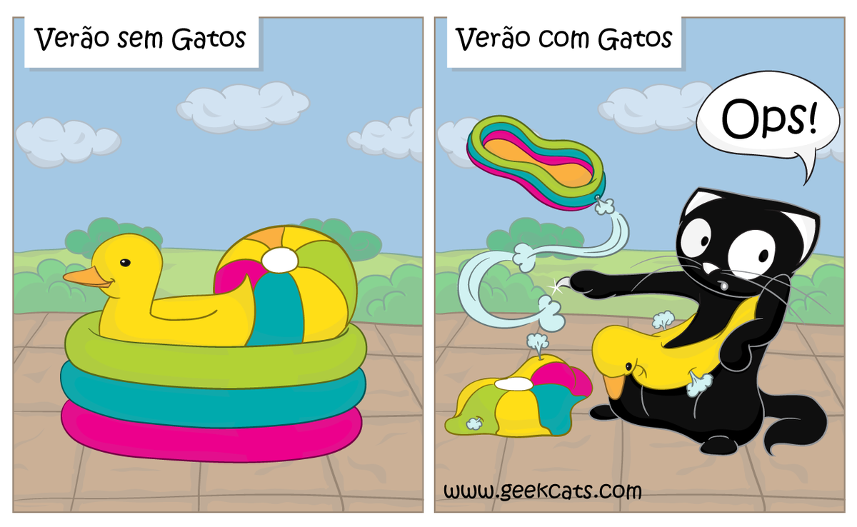 GeekCats's tweet photo. Tá tão quente que parece que o verão já chegou!
#geekcats #mikegeekcats https://t.co/KIx8wVaWZB