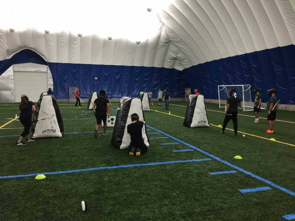 PittCampusRec's tweet photo. Thanks to the #FASTCenter for hosting the fun and awesome #ArcheryTag event in the #PittSportsDome last Friday! #pittrec #pittprogramcouncil https://t.co/MpinPIZrtE