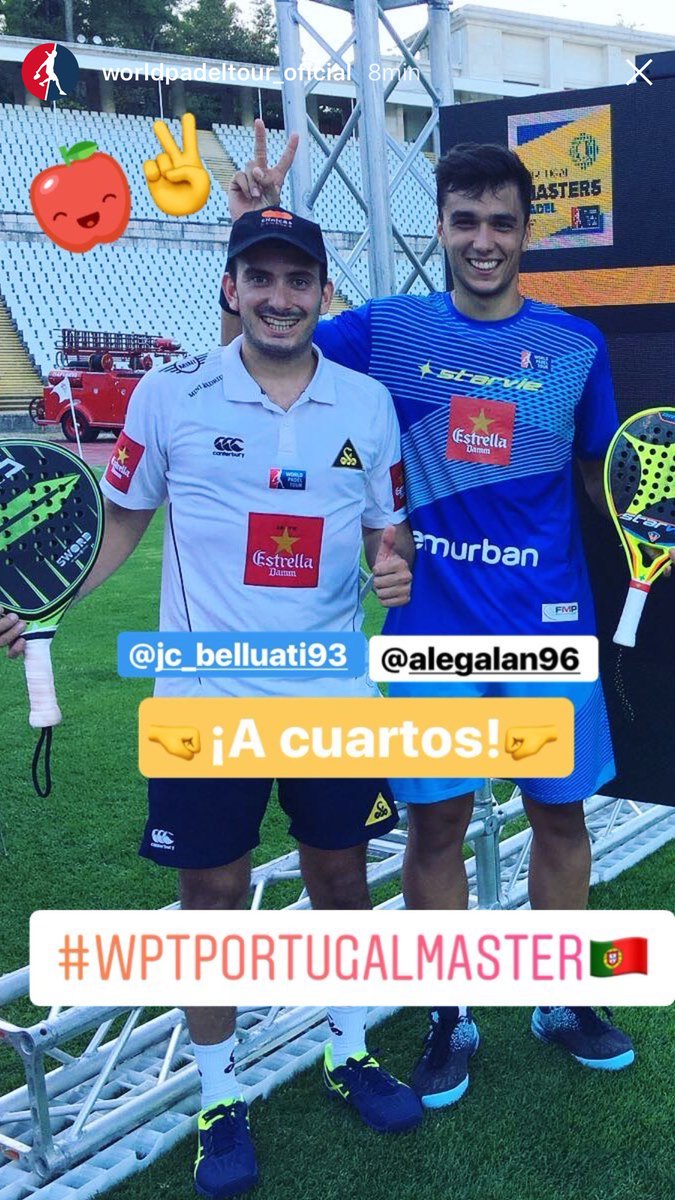 Ganamos 1 final y mañana vamos a x otra, 6/46/4 ante una gran pareja y mostrando un gran nivel. Mucho animo xa todos los afectados en México