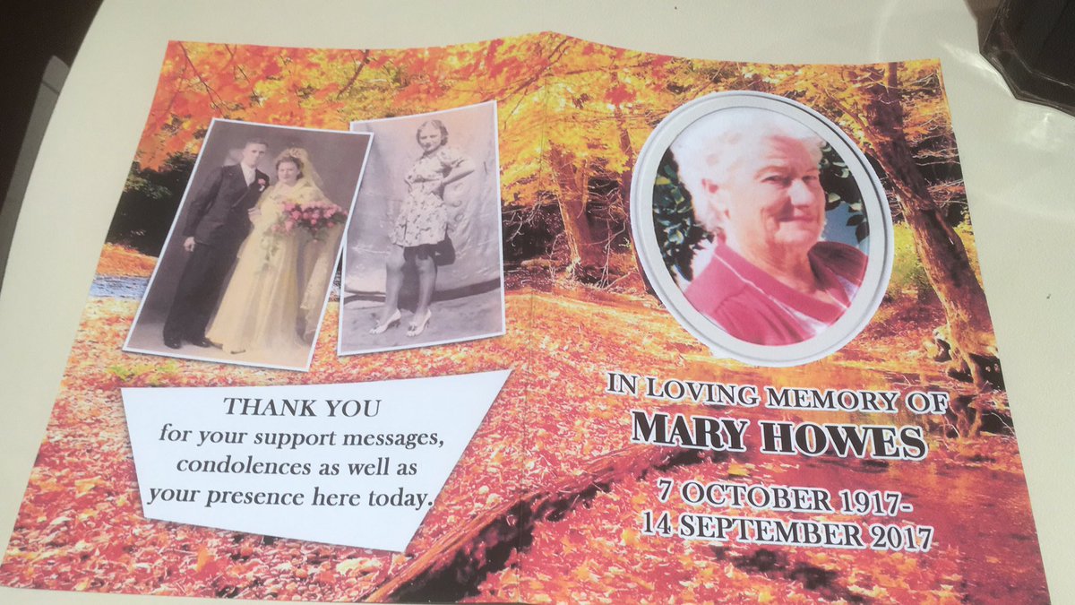 DonavanWillia10's tweet photo. Tomorrow is the day we put my granny to rest. Gran we miss you already. Thank you for all the awesome times we spent together. #memories https://t.co/J9UEhWTuPk