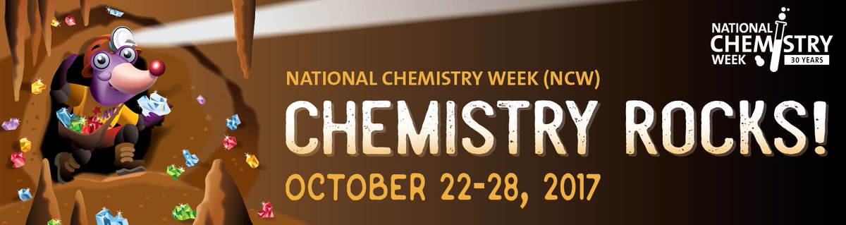 Our Chemistry Rocks webinar begins in less than an hour. Log in for great #geologyNCW resources. #NCW30Years ow.ly/Gzq230fkZWf
