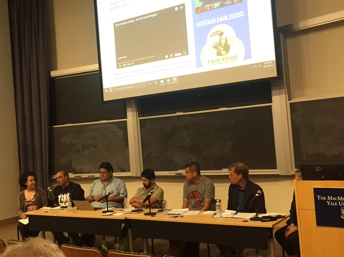 YaleRITM's tweet image. Great @YaleGLC panel on "Building Immigrant Power" w/ Coalition of Immokalee Workers @ULAnewhaven @NGAdignity @GuntherPeck @RosenbaumJJ