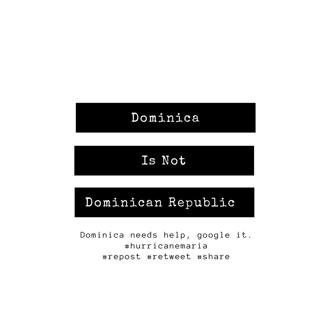 LevNow_Tools's tweet photo. How can I be of service? 👉🏾#Dominica is going to need your HELP. #hurricanemaria LET EVERYONE KNOW THESE ARE TWO DIFFERENT PLACES. #RETWEET https://t.co/MolvTQH8r7