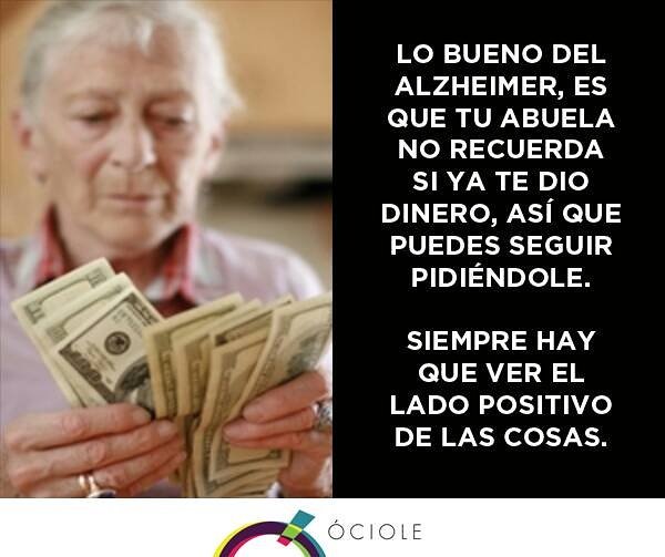 No todo es malo.