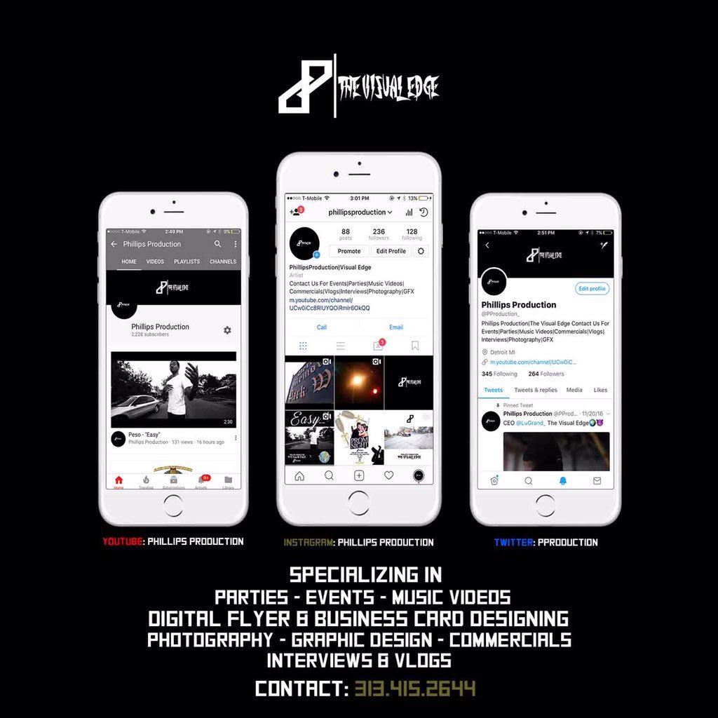 PProduction_'s tweet image. Need A Flyer Or Business Card Designed? Contact Us Today 313.415.2644