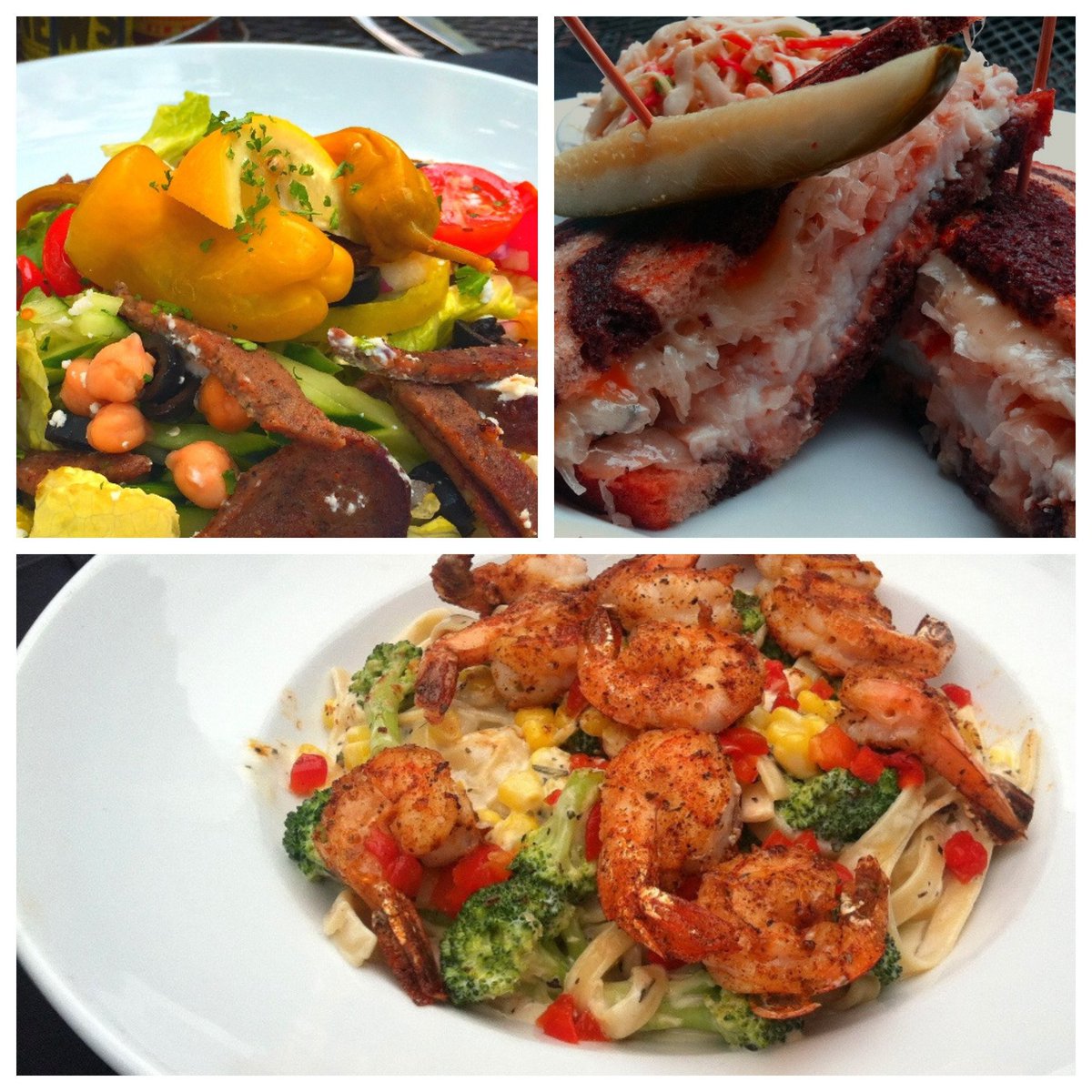 FPNCrescent's tweet photo. Weekly Features:

Greek Gyro Salad
Grouper Reuben
Blackened Shrimp Alfredo https://t.co/IFVKLgZ0IW