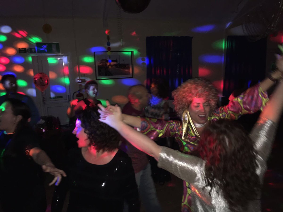 EyeLovelies's tweet photo. #tbt Photos from last years 70's disco to get you in the mood for next weeks 80's party! #macmillancoffeemorning #Macmillan https://t.co/AVRQs1To80