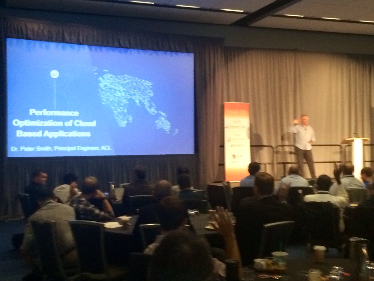 3Nimbus's tweet image. Peter Smith from @ACLServices takes the stage to talk about Performance Optimization of Cloud Based Apps! #devopscloudsummit #Vancouver