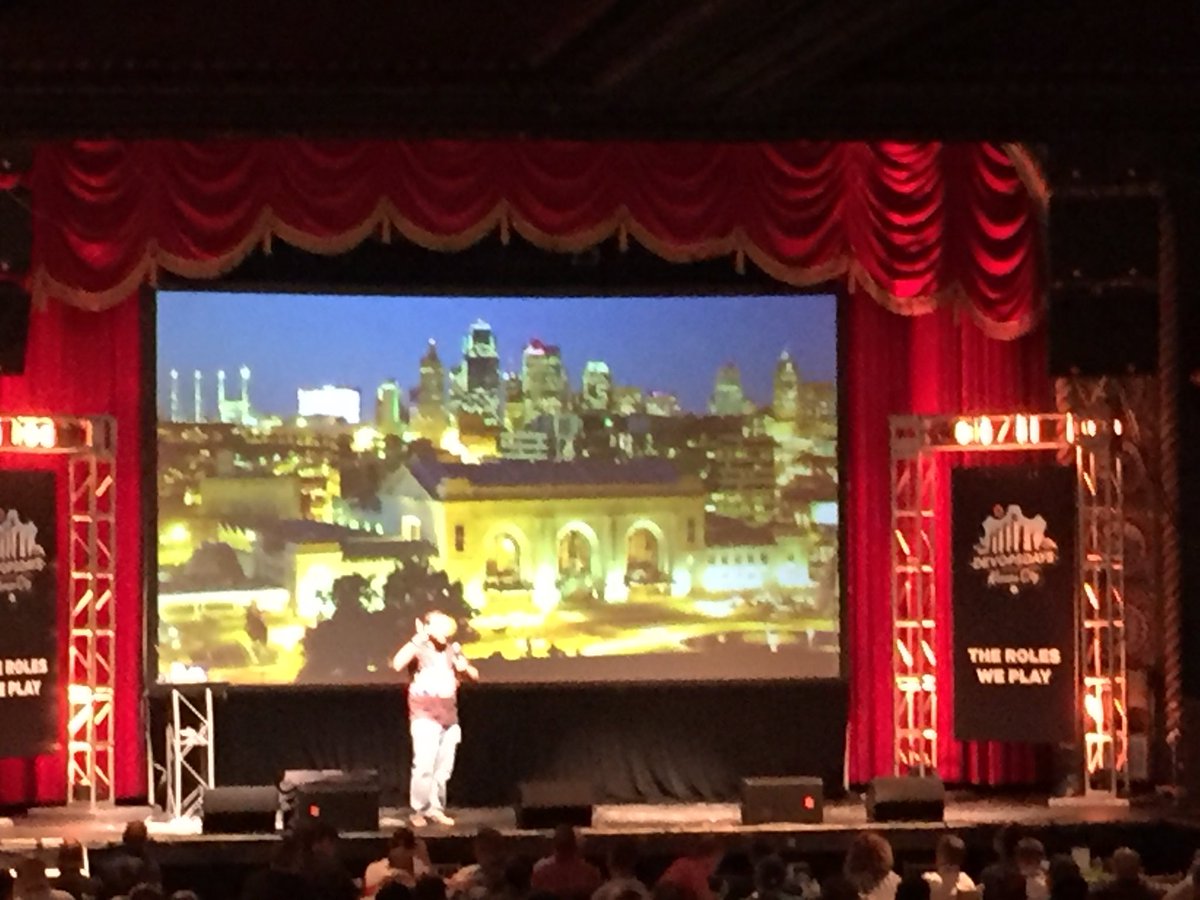 stacks_overflow's tweet image. Humorous karaoke lightning talk by @devops_hobo at @devopsdayskc