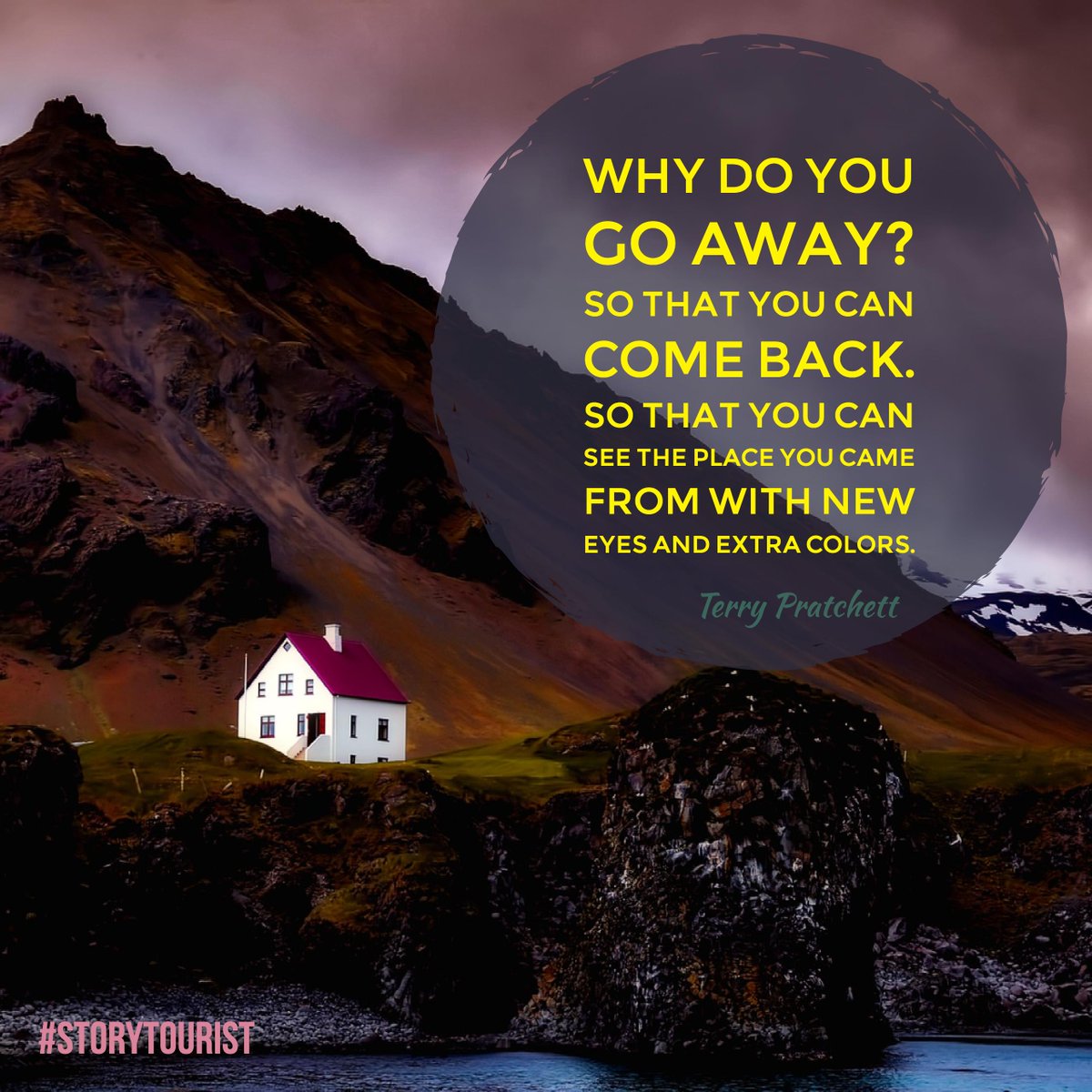 Become a #StoryTourist  and start travelling  through fiction!