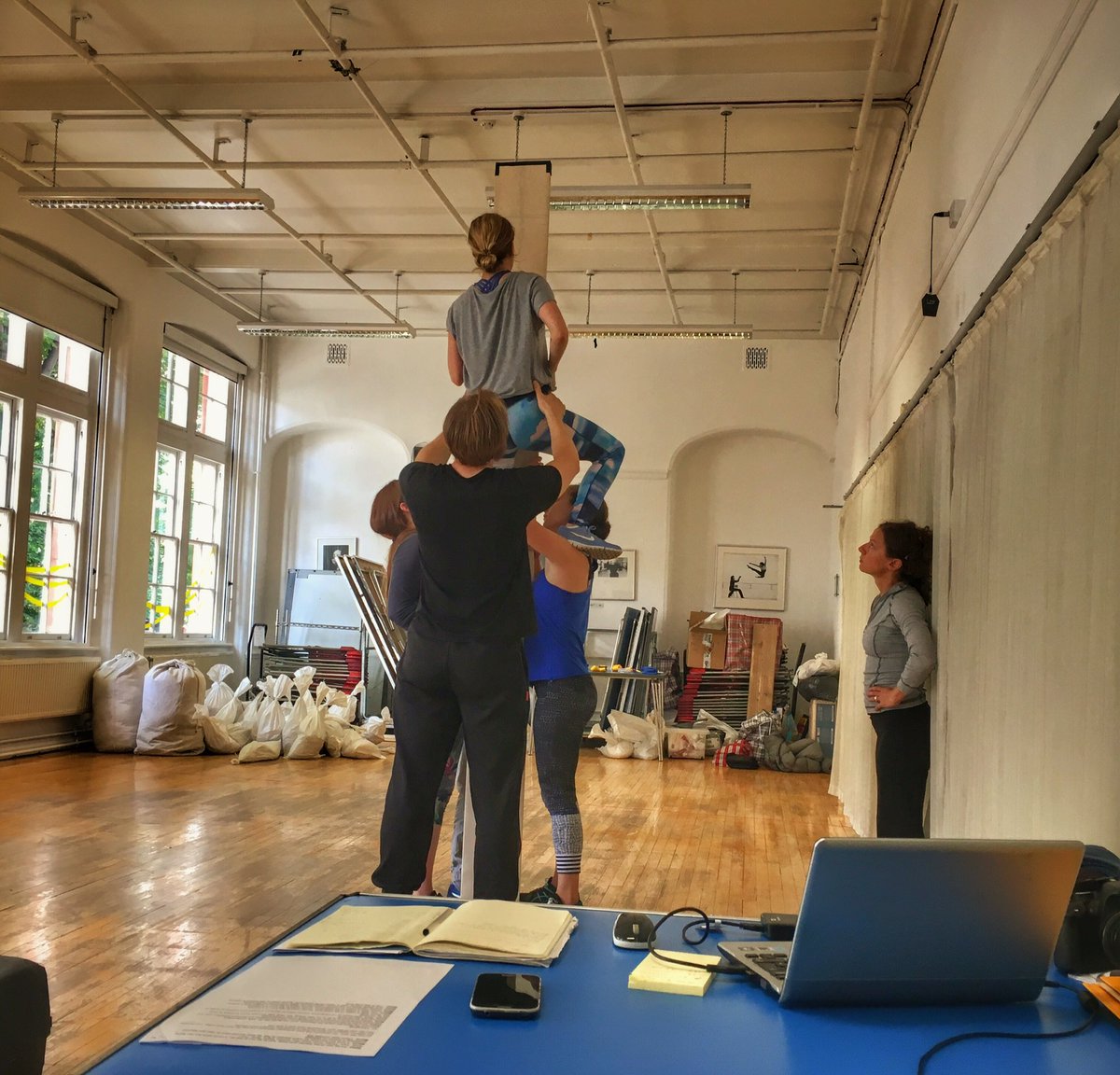 Scribbled_Tweet's tweet photo. Good luck to @outofinctheatre and team #Loaded for their #touchwood performance at @ThePlaceLondon this evening. #dance #theatre https://t.co/S6BcR0jrCd