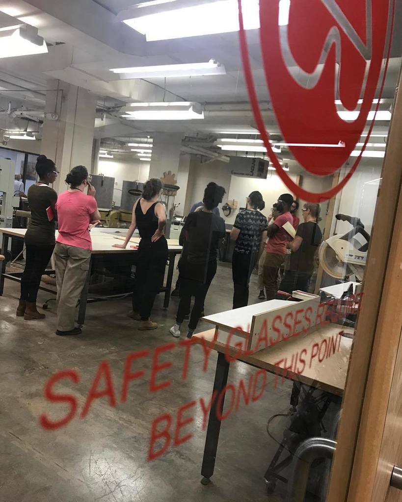 The Brooklyn team is in our shop for training the new store opens up!
#TechShopdca #nosleeptillbrooklyn #Woodshop ift.tt/2hk7ZKC