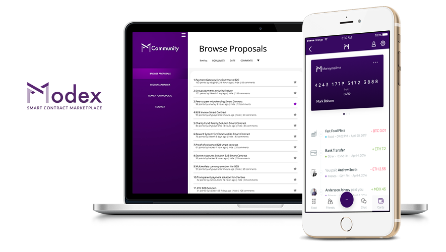 ' <a href="/modex_tech/">Modex Tech</a> Marketplace' launching to connect #SmartContract developers with applications #ethereum #blockchain #fintech | ...