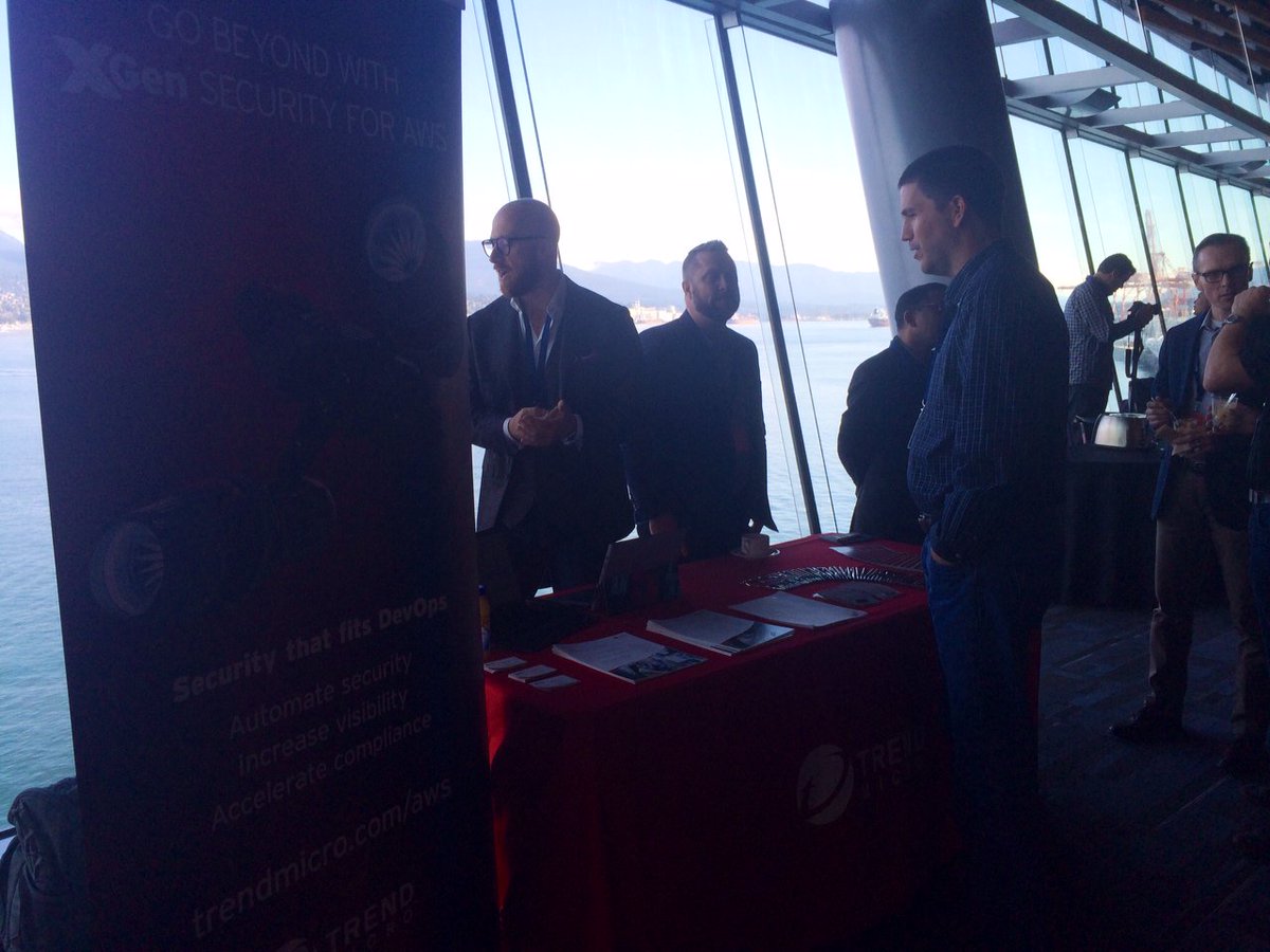3Nimbus's tweet photo. Our Silver sponsor @trendmicro sharing some valuable #security advice with #devopscloudsummit attendees! https://t.co/aXw0jCVn0X