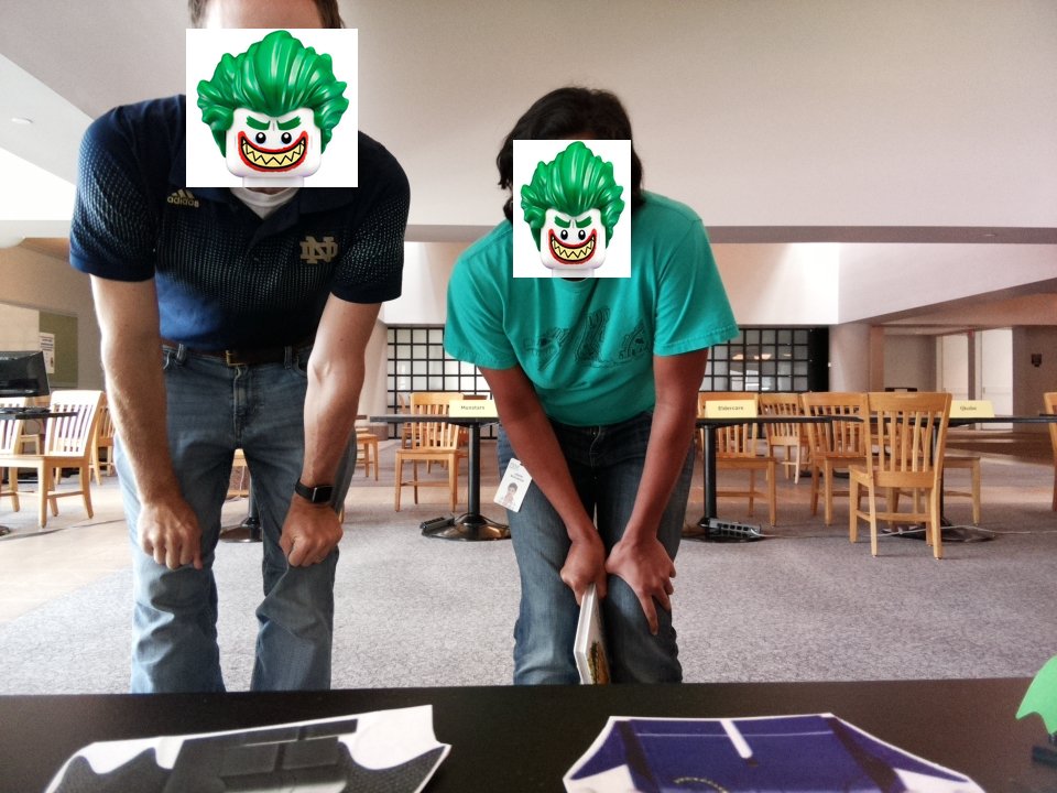 TJ_BatBot's tweet photo. Look at me now. I am Joker!!! #BatBot https://t.co/67ep50GlDx