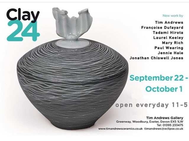 timandrewspot's tweet photo. And we're off! We love seeing old friends &amp; customers at our private views each year.Clay 24 is no exception and we are open until 01.10.17. https://t.co/3PTegQHo2V