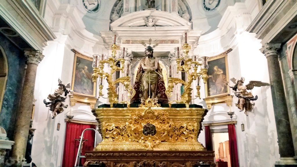 Resultado de imagen de TRASLADO DE LA ARCHICOFRADIA DEL ECCE HOMO A SAN ANTONIO
