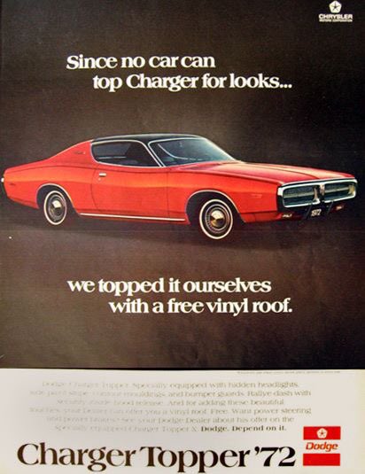 mckinneyauto's tweet photo. #ThrowbackThursday Check out this vintage #Dodge ad from 1972! https://t.co/siOAcrqwra