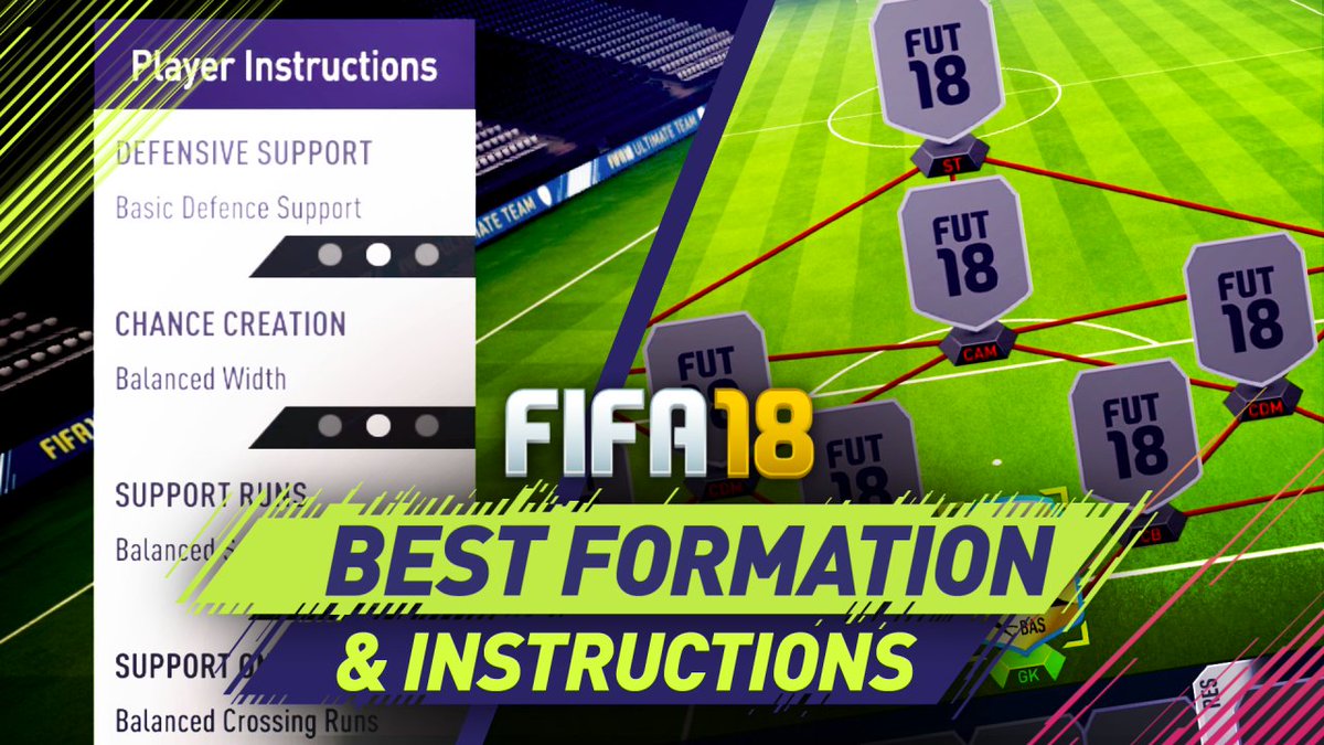 KrasiFIFA's tweet photo. New #FIFA18 Tutorial! Best formation to use in #FUT18 + tactics! Watch the video here: https://t.co/WgxgQxqwm7 https://t.co/ATn5eFR8L4