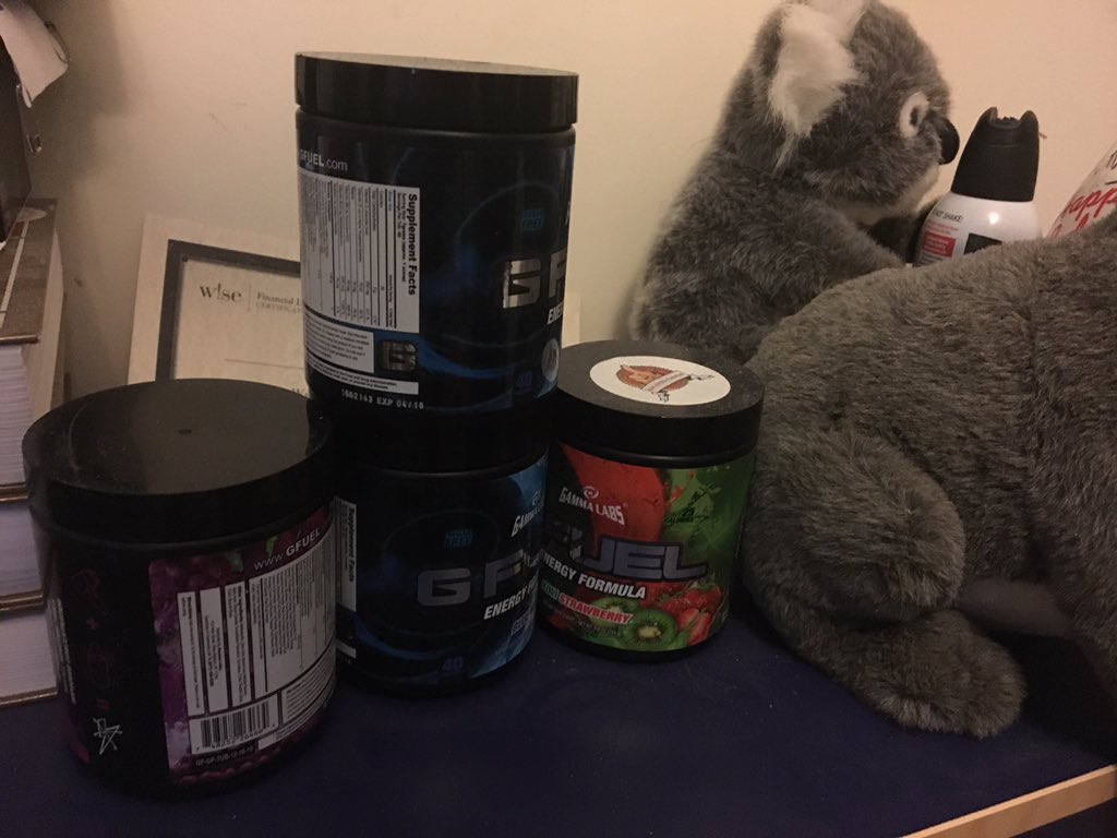 Valkyrae on Twitter "If you like Gfuel my friend has a huge discount