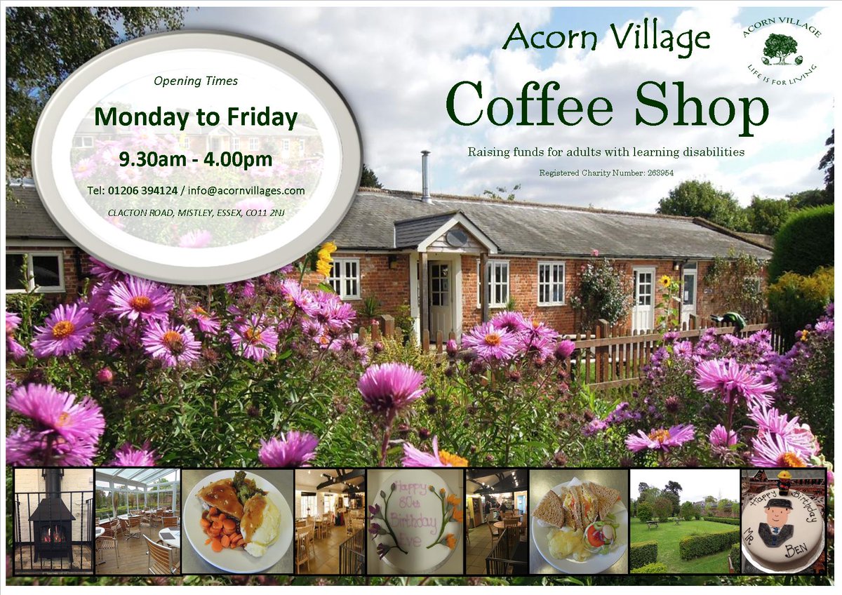 TendringMag's tweet photo. Have you visited @AcornVillages on-site #Coffee Shop? Watch for their 2017 #Tasty #Christmas #Menu ๐ย #TendringMag had sneaky preview๐๐๐คถ๐
๐ด๐ https://t.co/xXqKPOWRv0