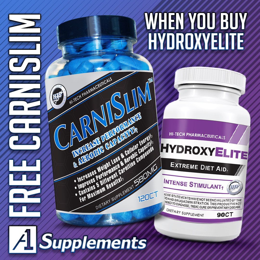 Order #HydroxyElite from @a1supplementsco & get #CarniSlim for FREE!! Visit ow.ly/yFu330fkLMU & order now!!