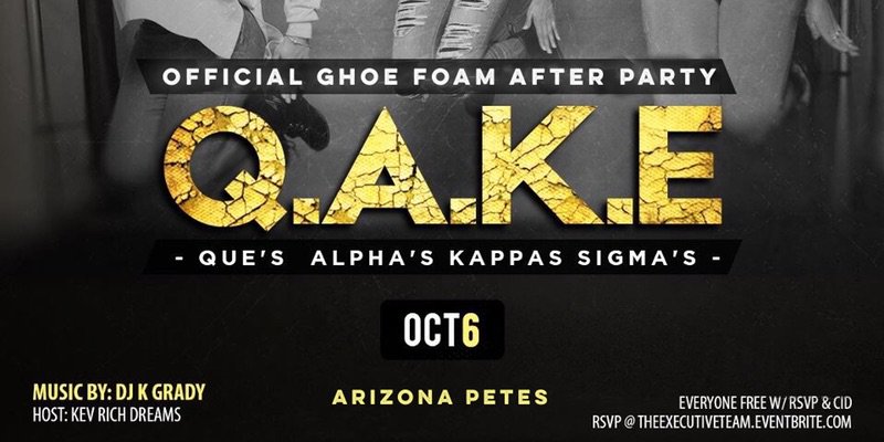 MrKaress's tweet photo. #QAKE #GHOE2017
#GHOE17 #GhoeFoamParty ๐จ
#QAKE @ #ArizonaPetes hosted by @MrKaress tixs -> https://t.co/mXJDc7L2Od https://t.co/BXleDdyVBa