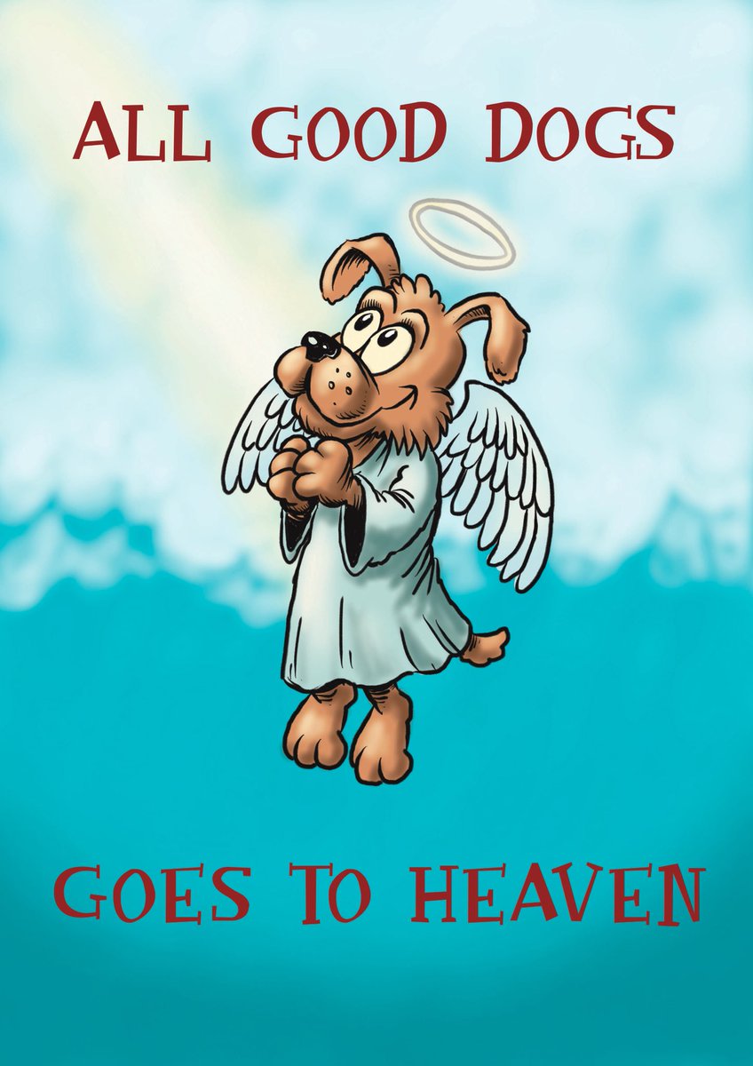 #deaddog #cartoon #cutedog #cartoons #cartoondog #petcards #angeldog #angel #thopillustrations #fundog #gooddog #dog #puppy #heavendog