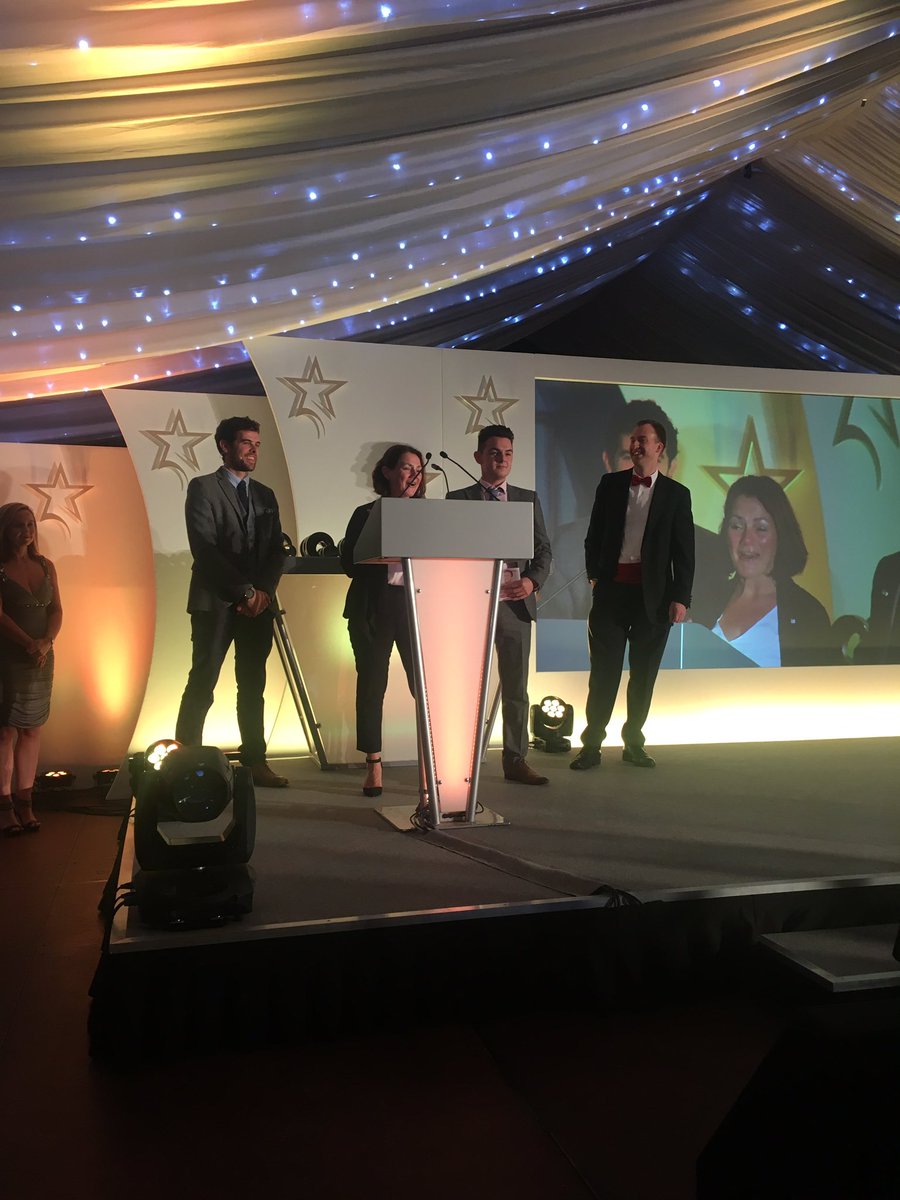 Coventry2021's tweet photo. So excited @theatreabsolute won best venue, judges were impressed at their commitment to making theatre accessible for all #CWTCA2017 https://t.co/dyfcf7vnNX