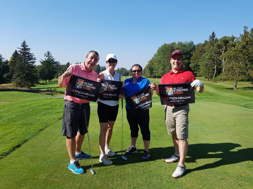 mohawkfdn's tweet photo. Ameresco @CampusCentres @scotiabank & Dell #Mohawk50 #mcgolf17 https://t.co/qPRHDbSxt6