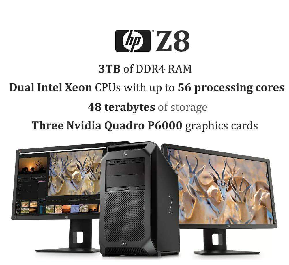 EngineRReview's tweet image. The New HP Z8 Workstation..