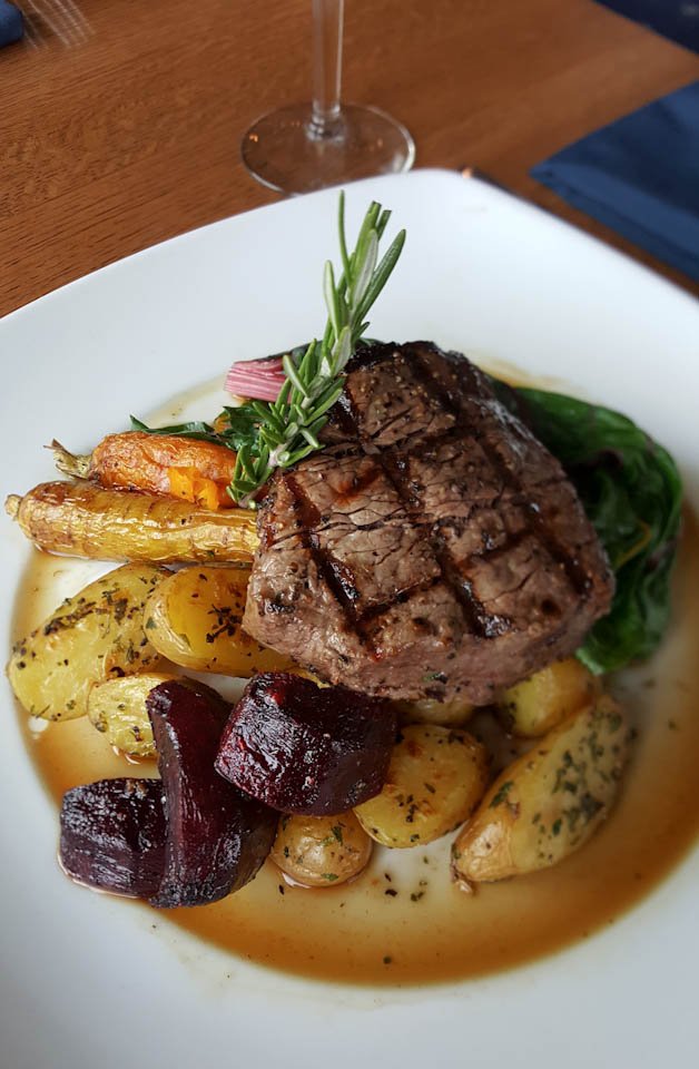 Chillier weather calls for heartier meals, and we've got you covered in Legends Dining Room. #beeftenderloin #painterslodge