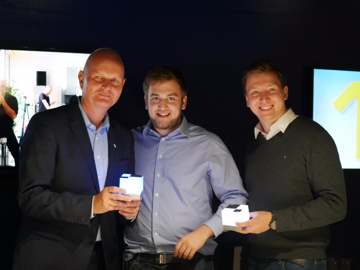 Thanks to <a href="/OGKoch/">Olaf Koch</a>, Metro CEO, for the great feedback on our #restaurant #innovation! Was a pleasure meeting you on the #METROunboxed