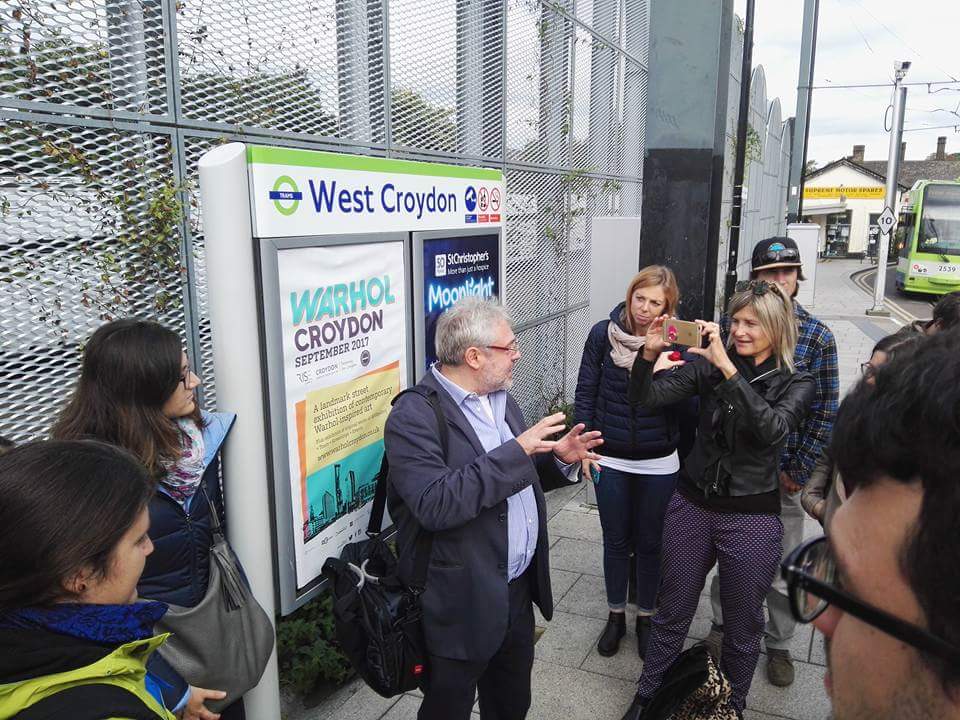 stefmai's tweet photo. 4th day of #London Study Visit. Great examples of Public Transport multi-modal hubs explained to #STREETproject Students #EPNconsulting https://t.co/6k3GeWsRIE