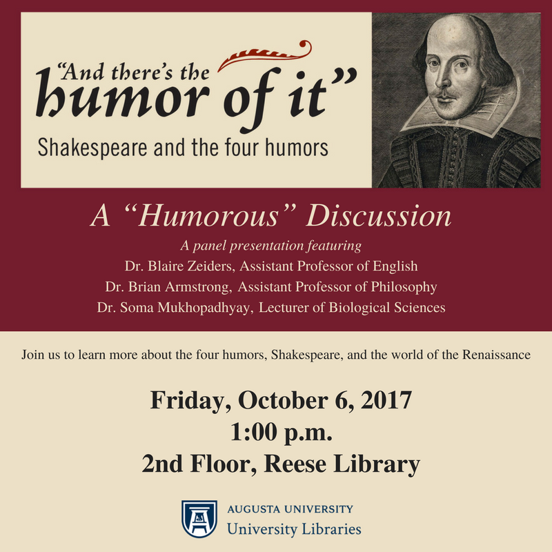 thombrarian's tweet photo. Hey @AUG_University, come to the event I helped plan. https://t.co/A4uQL8tEu1