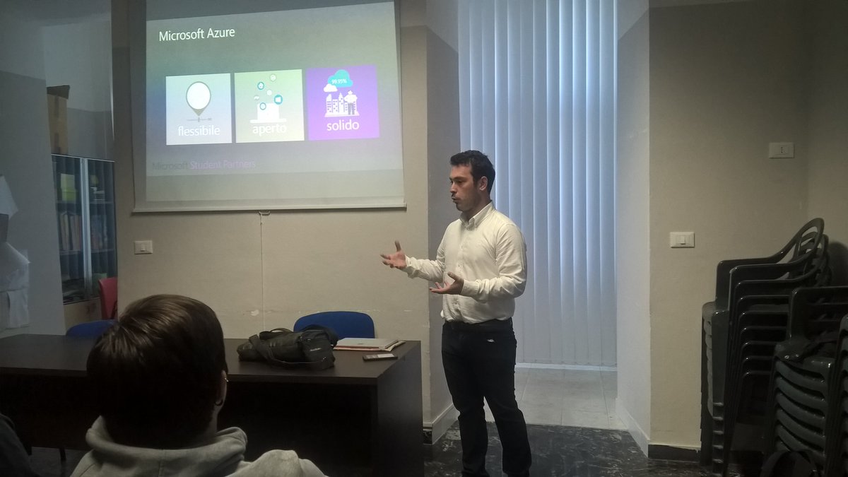 ebanotux's tweet photo. It's time for @angelus_gi to talk about #MicrosoftAzure
#Msp4Good17 #Msp4Good18
#nelRegnoDellaPasta https://t.co/Ij7YdgK1Wx