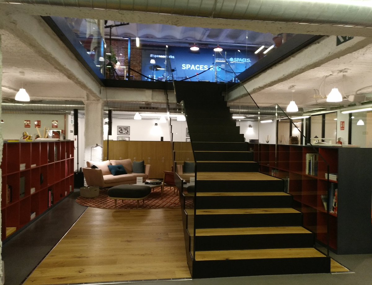 CarlotaRusticae's tweet image. Hoy pistoletazo de salida oficial del nuevo co-working #SpacesRio donde @pleneat gestiona la cafetería con una oferta 100% #Eco