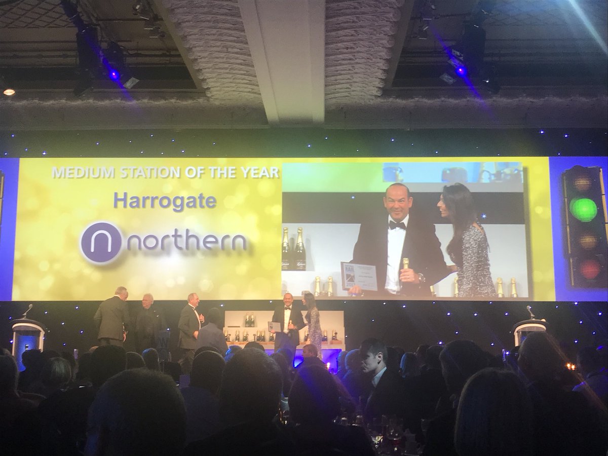 Clinnick1's tweet photo. #NRA2017 Medium Station of the Year is @northernassist Harrogate https://t.co/gV2vo8y7b2